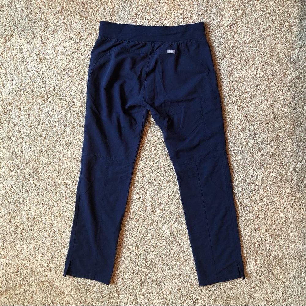FIGS Cargo Scrub Pants Bottoms Navy Blue Size XS / T Tall - Picture 2 of 13